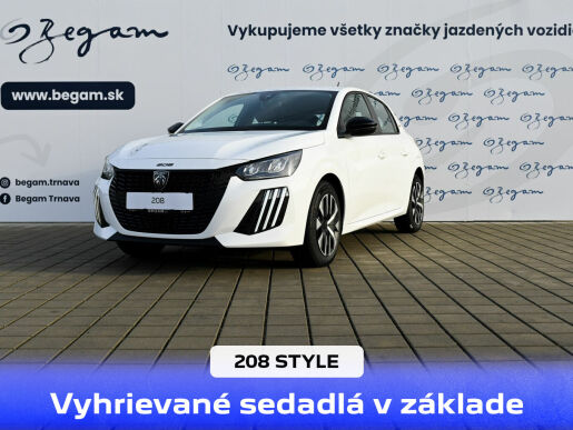 Peugeot 208 NEW  STYLE  1.2 PureTech  100k BVM5