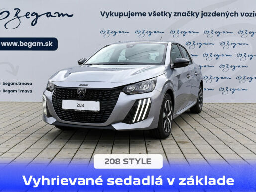 Peugeot 208 NEW  STYLE  1.2 PureTech  100k BVM5
