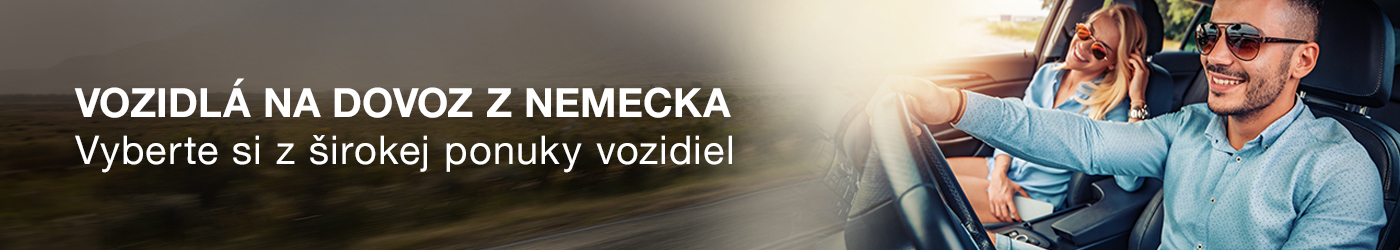 Vozidlá na dovoz z Nemecka